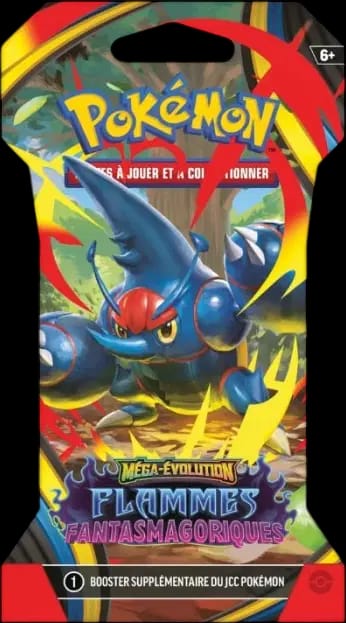 Phantasmal Flames Booster - Mega Heracross Blister