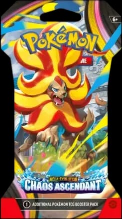 Chaos Rising Booster - Mega Pyroar Blister
