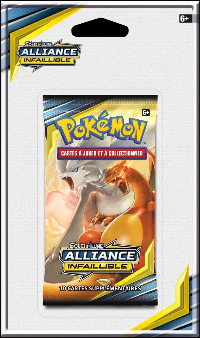 Unbroken Bonds Booster - Reshiram & Charizard Blister