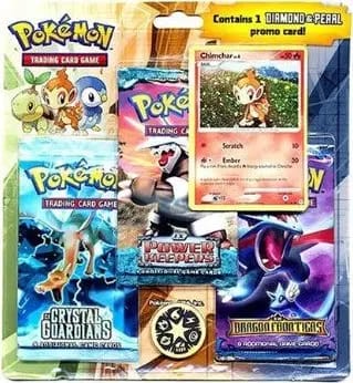 Diamond & Pearl - Three Pack Blister - Chimchar
