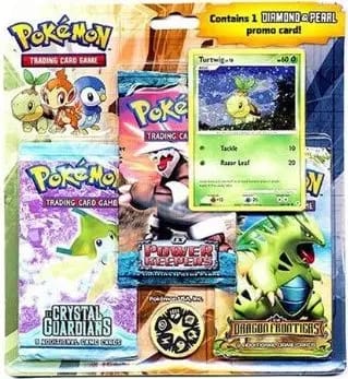 Diamond & Pearl - Three Pack Blister - Turtwig