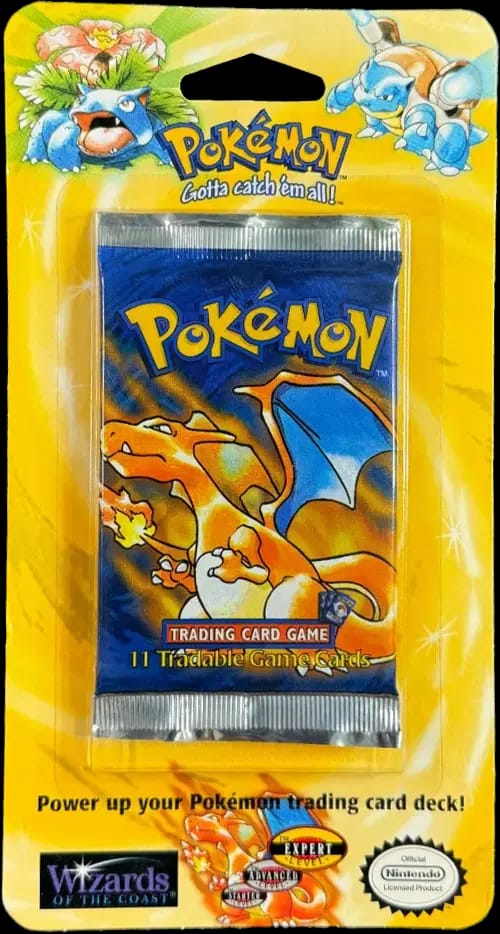 Base Set Booster - Charizard - Shadowless Blister
