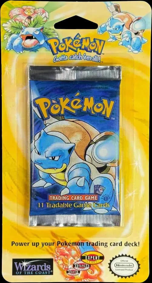 Base Set Booster - Blastoise - 1st Edition Shadowless Blister