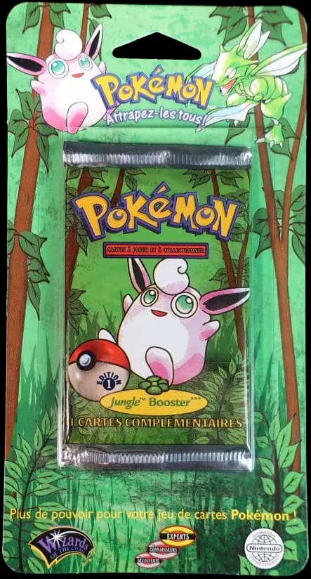 Jungle Booster - Wigglytuff - 1st Edition Blister