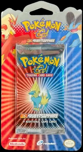 EX : Ruby & Sapphire Booster - Manectric Blister 🇺🇸