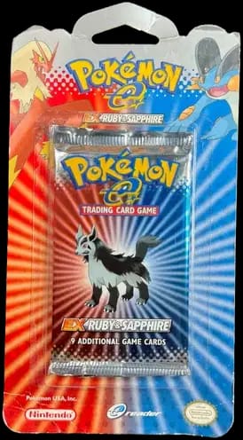 EX : Ruby & Sapphire Booster - Mightyena Blister 🇺🇸