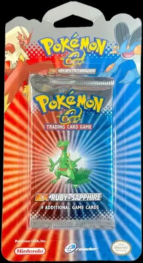 EX : Ruby & Sapphire Booster - Sceptile Blister 🇺🇸