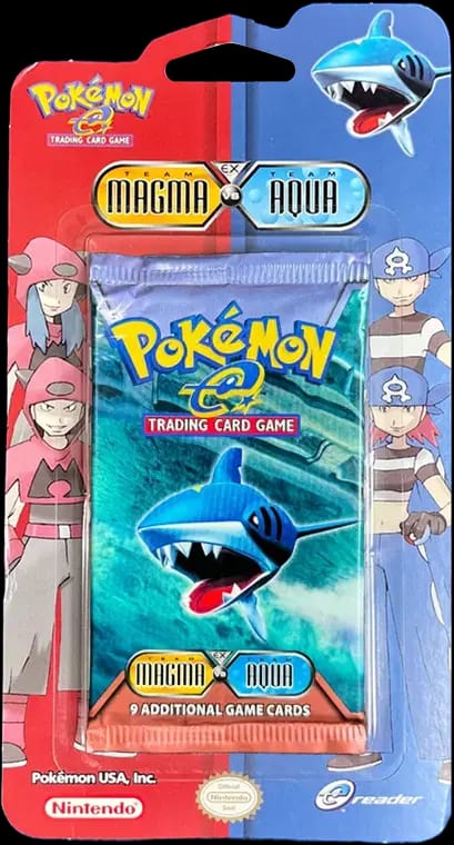 EX : Team Magma VS Team Aqua Booster - Sharpedo Blister 🇺🇸