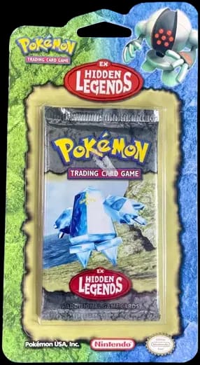EX : Hidden Legends Booster - Regice Blister 🇺🇸