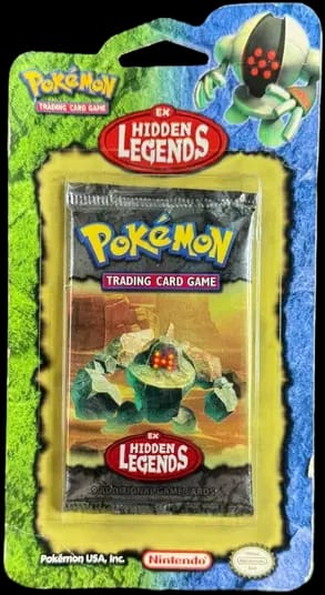 EX : Hidden Legends Booster - Regirock Blister 🇺🇸