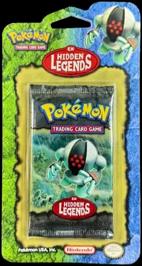 EX : Hidden Legends Booster - Registeel Blister 🇺🇸