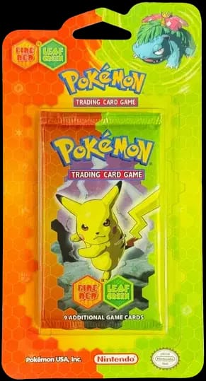 EX : Red Fire & Green Leaf Booster - Pikachu Blister 🇺🇸