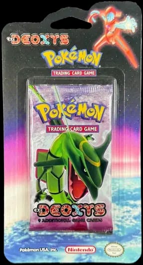 EX : Deoxys Booster - Rayquaza Blister 🇺🇸