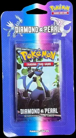Diamond & Pearl Booster - Lucario Blister 🇺🇸