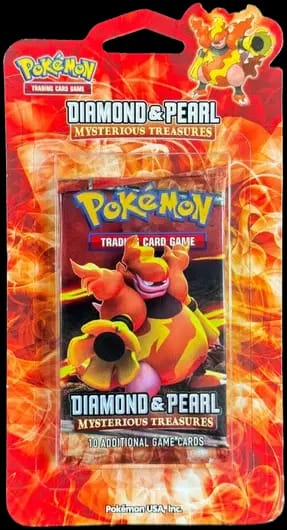 Diamond & Pearl : Mysterious Treasures Booster - Magmortar Blister 🇺🇸