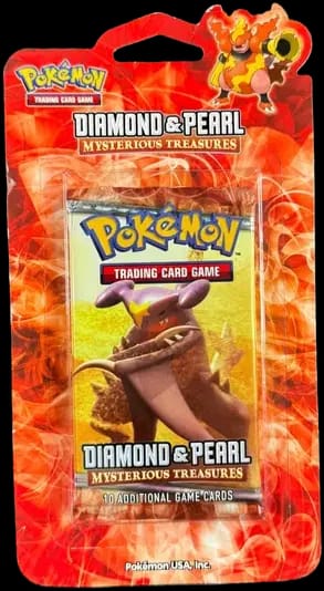 Diamond & Pearl : Mysterious Treasures Booster - Garchomp Blister 🇺🇸
