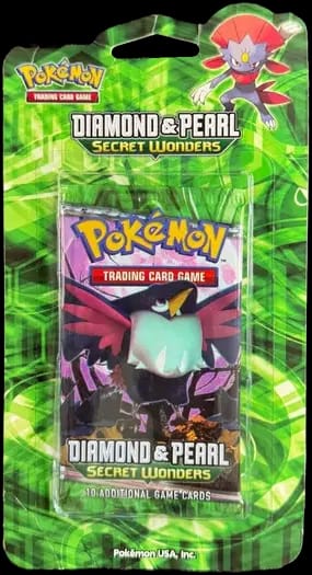 Diamond & Pearl : Secret Wonders Booster - Honchkrow Blister 🇺🇸