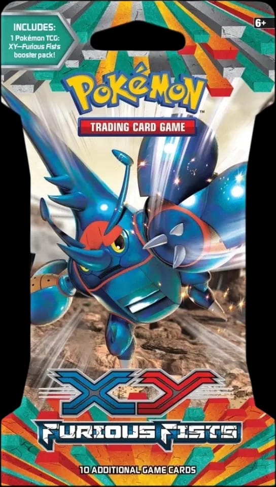 Furious Fists Booster - Mega Heracross Blister 🇺🇸