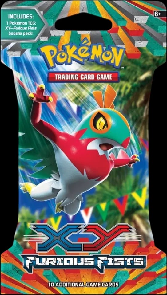 Furious Fists Booster - Hawlucha Blister 🇺🇸