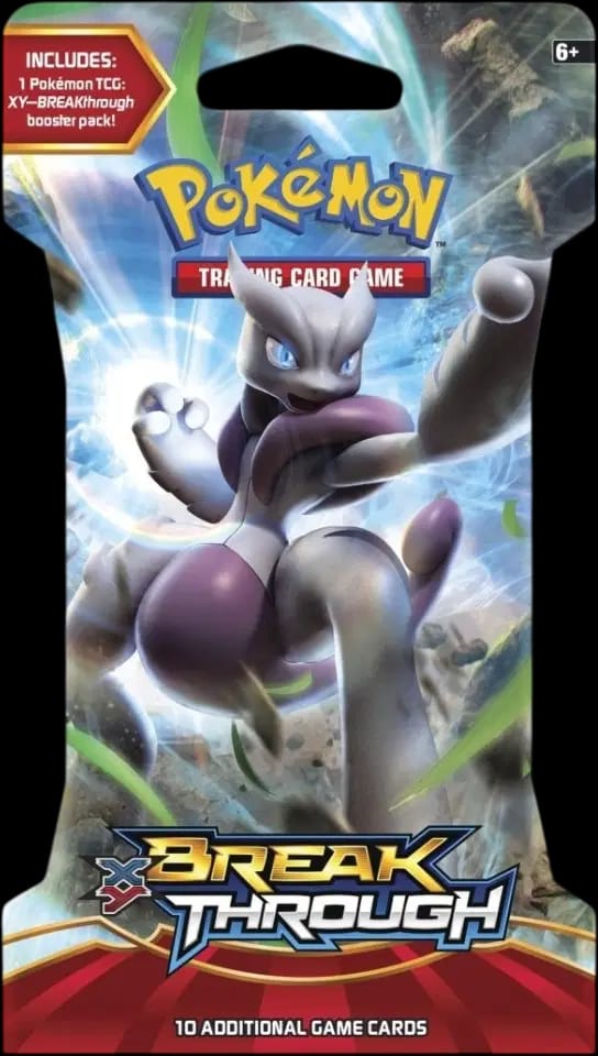 BREAKThrough Booster - Mega Mewtwo X Blister 🇺🇸