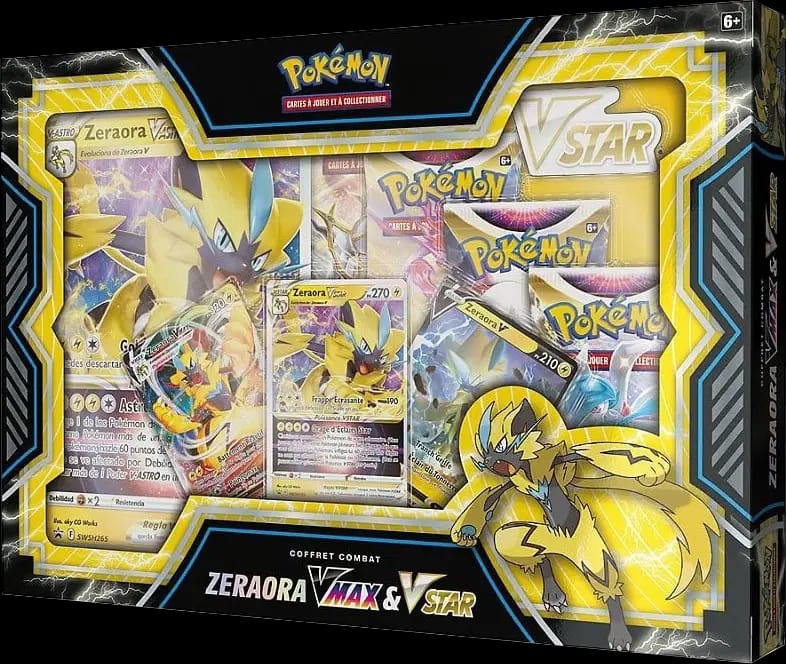Zeraora -VMAX & -VSTAR Battle Box