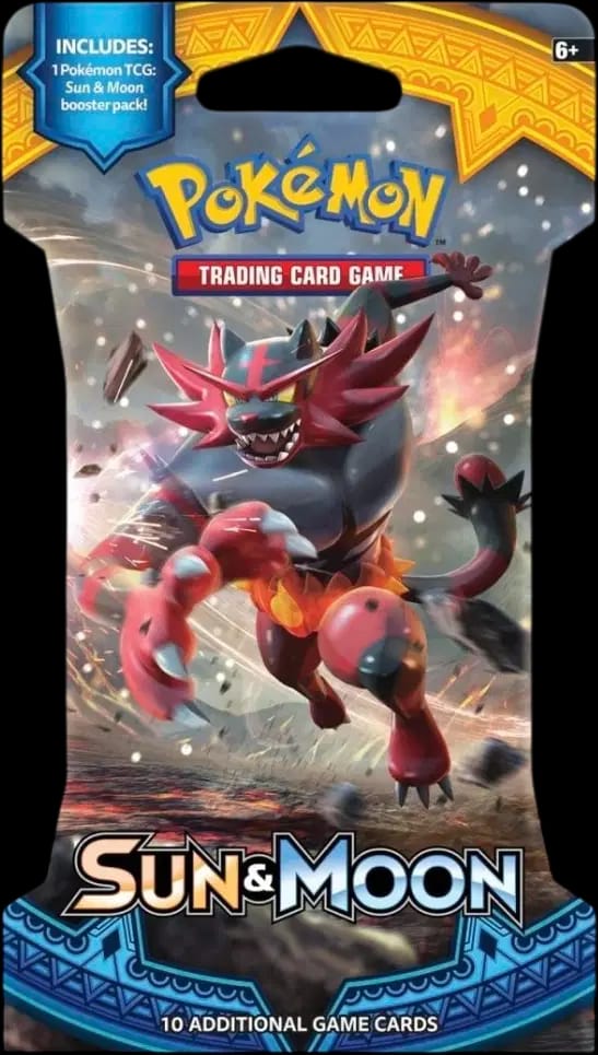 Sun & Moon Booster - Incineroar Blister 🇺🇸