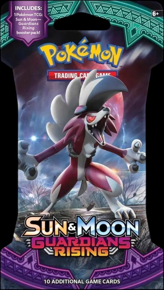 Guardians Rising Booster - Lycanroc Blister 🇺🇸
