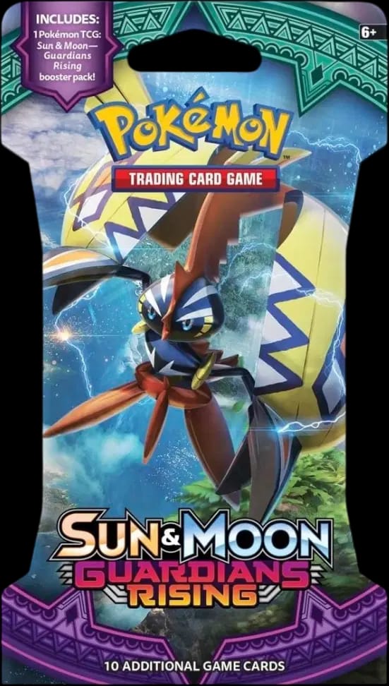 Guardians Rising Booster - Tapu Koko Blister 🇺🇸