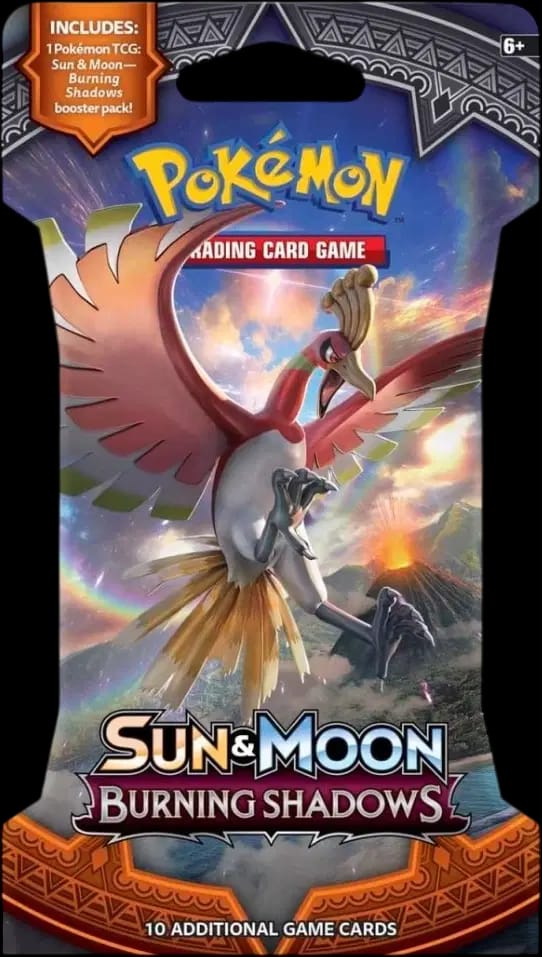Burning Shadows Booster - Ho-Oh Blister 🇺🇸