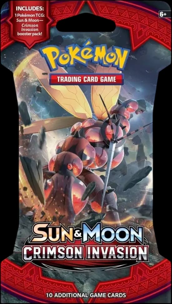 Crimson Invasion Booster - Buzzwole Blister 🇺🇸