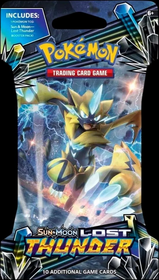 Lost Thunder Booster - Zeraora Blister 🇺🇸