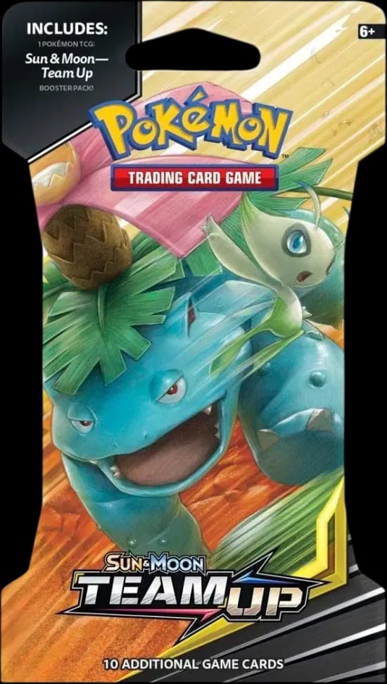 Team Up Booster - Celebi & Venusaur Blister 🇺🇸