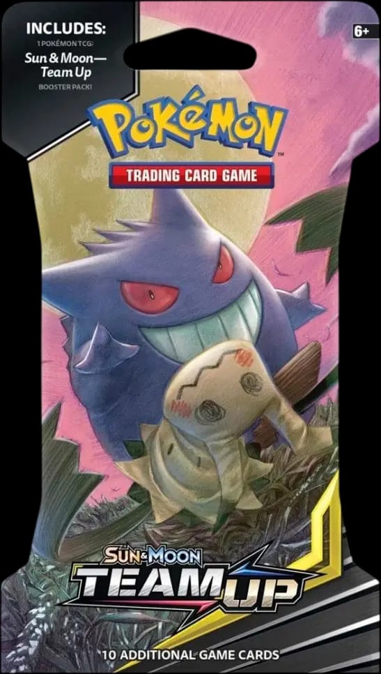 Team Up Booster - Gengar & Mimikyu Blister 🇺🇸