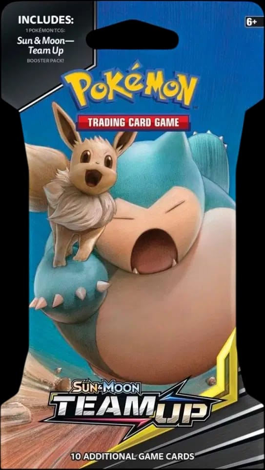 Team Up Booster - Eevee & Snorlax Blister 🇺🇸