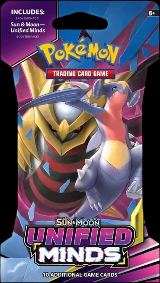 Unified Minds Booster - Garchomp & Giratina Blister 🇺🇸