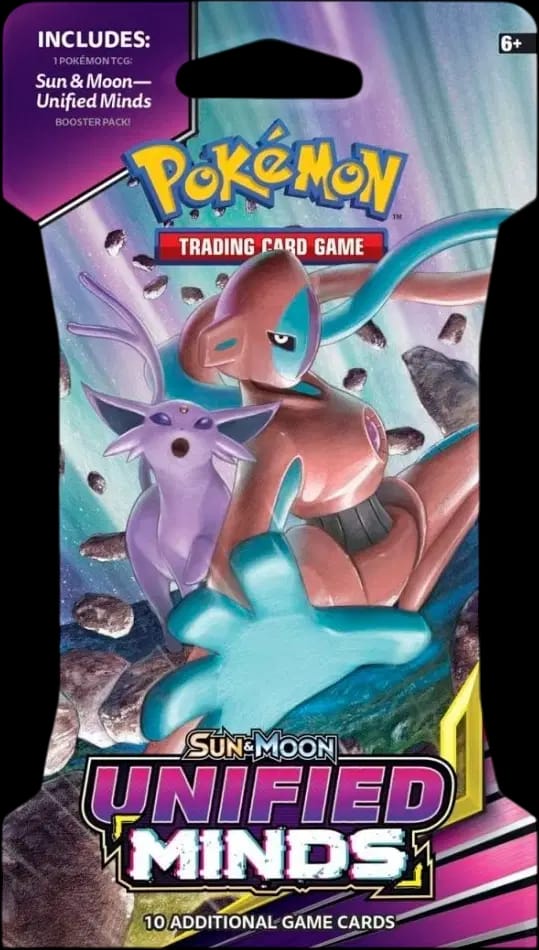 Unified Minds Booster - Espeon & Deoxys Blister 🇺🇸