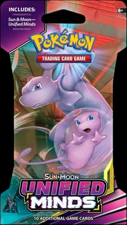 Unified Minds Booster - Mewtwo & Mew Blister 🇺🇸