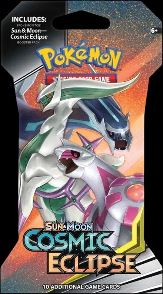 Cosmic Eclipse Booster - Dialga & Palkia Blister 🇺🇸
