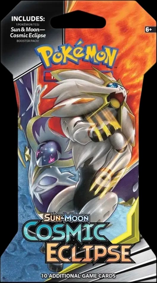 Cosmic Eclipse Booster - Solgaleo & Lunala Blister 🇺🇸