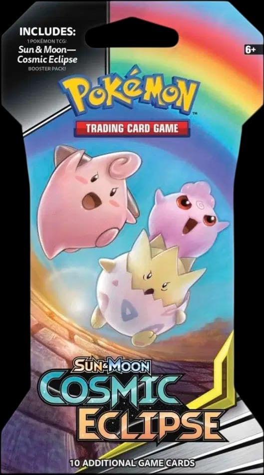Cosmic Eclipse Booster - Togepi & Cleffa & Igglybuff Blister 🇺🇸