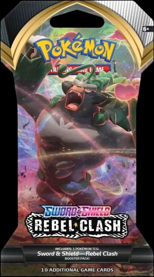 Rebel Clash Booster - Rillaboom Blister 🇺🇸
