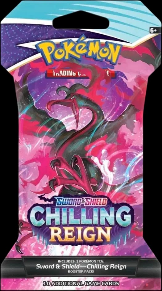 Chilling Reign Booster - Galarian Moltres Blister 🇺🇸