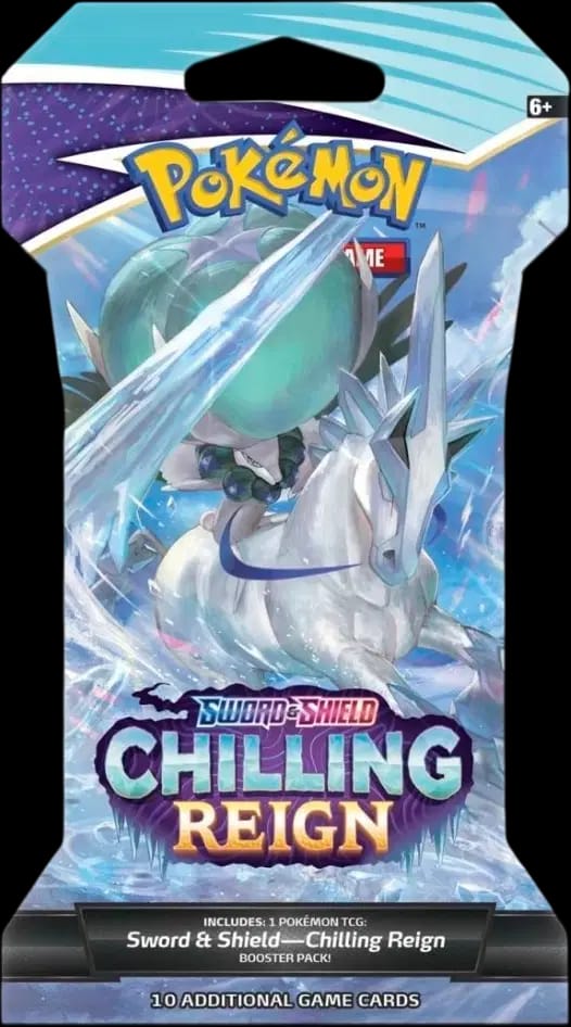Chilling Reign Booster - Calyrex Ice Rider Blister 🇺🇸