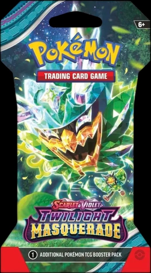 Twilight Masquerade Booster - Ogerpon Blister 🇺🇸