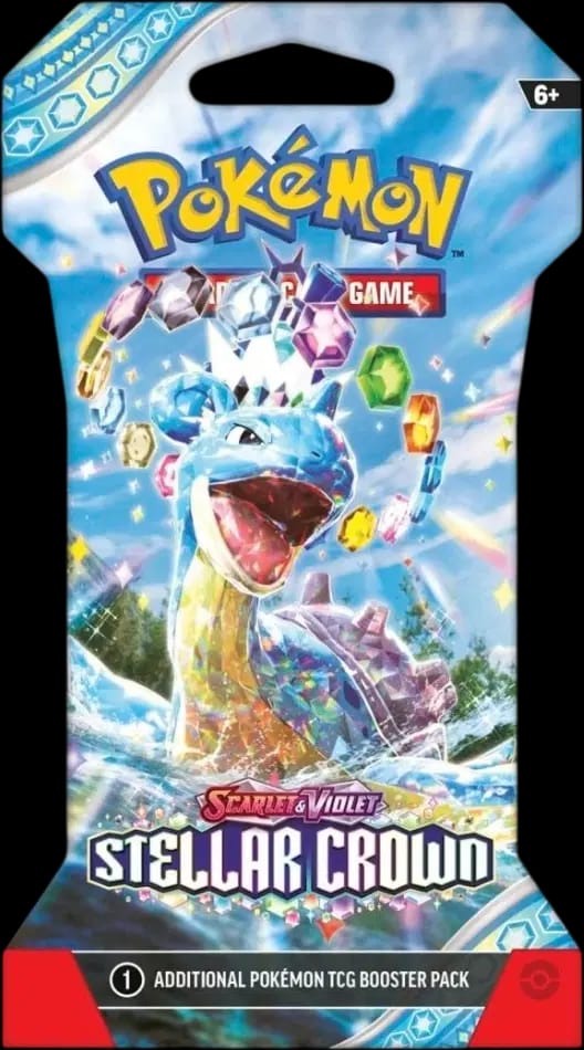 Stellar Crown Booster - Lapras Blister 🇺🇸