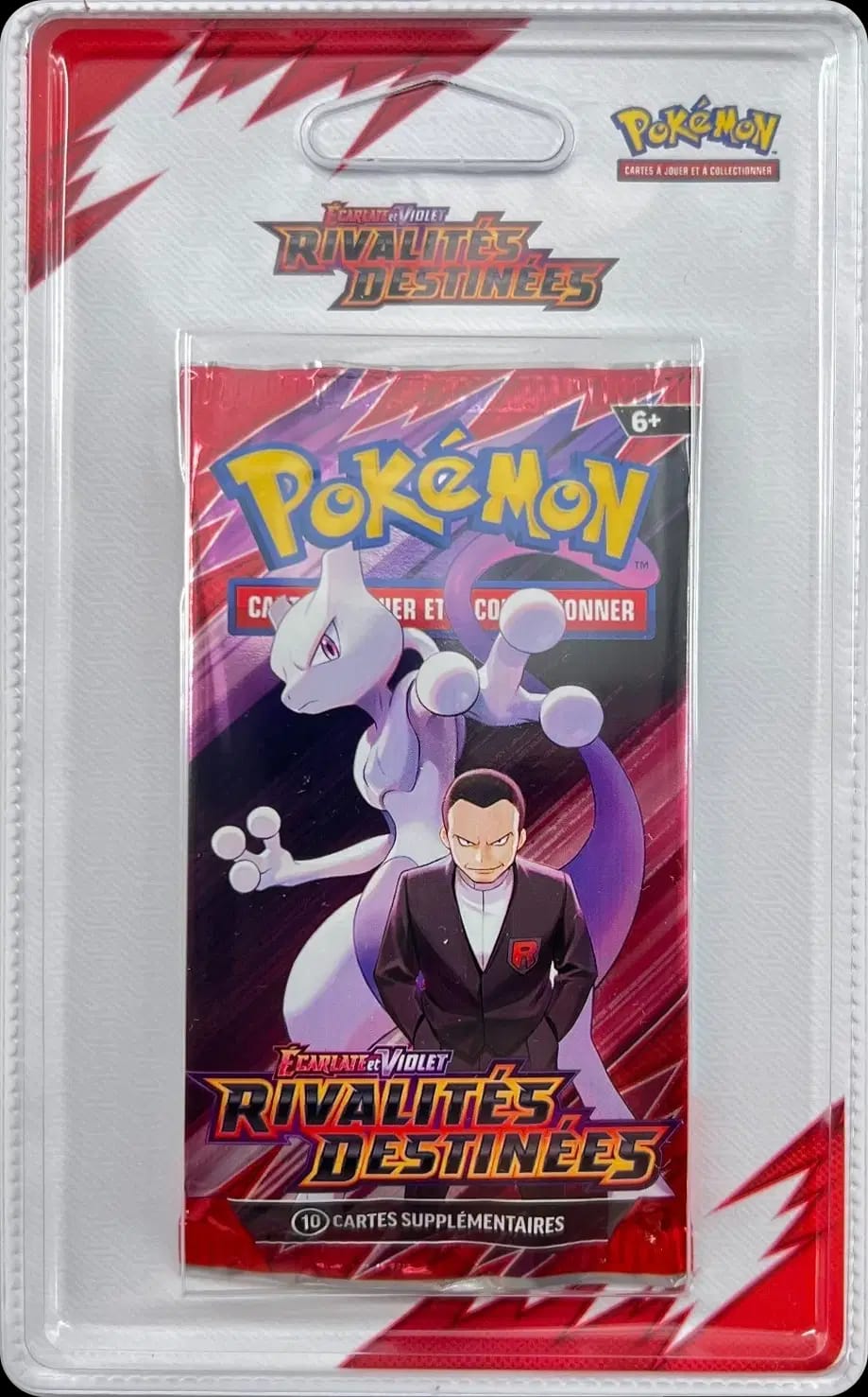 Destined Rivals Booster - Mewtwo Plastic Blister