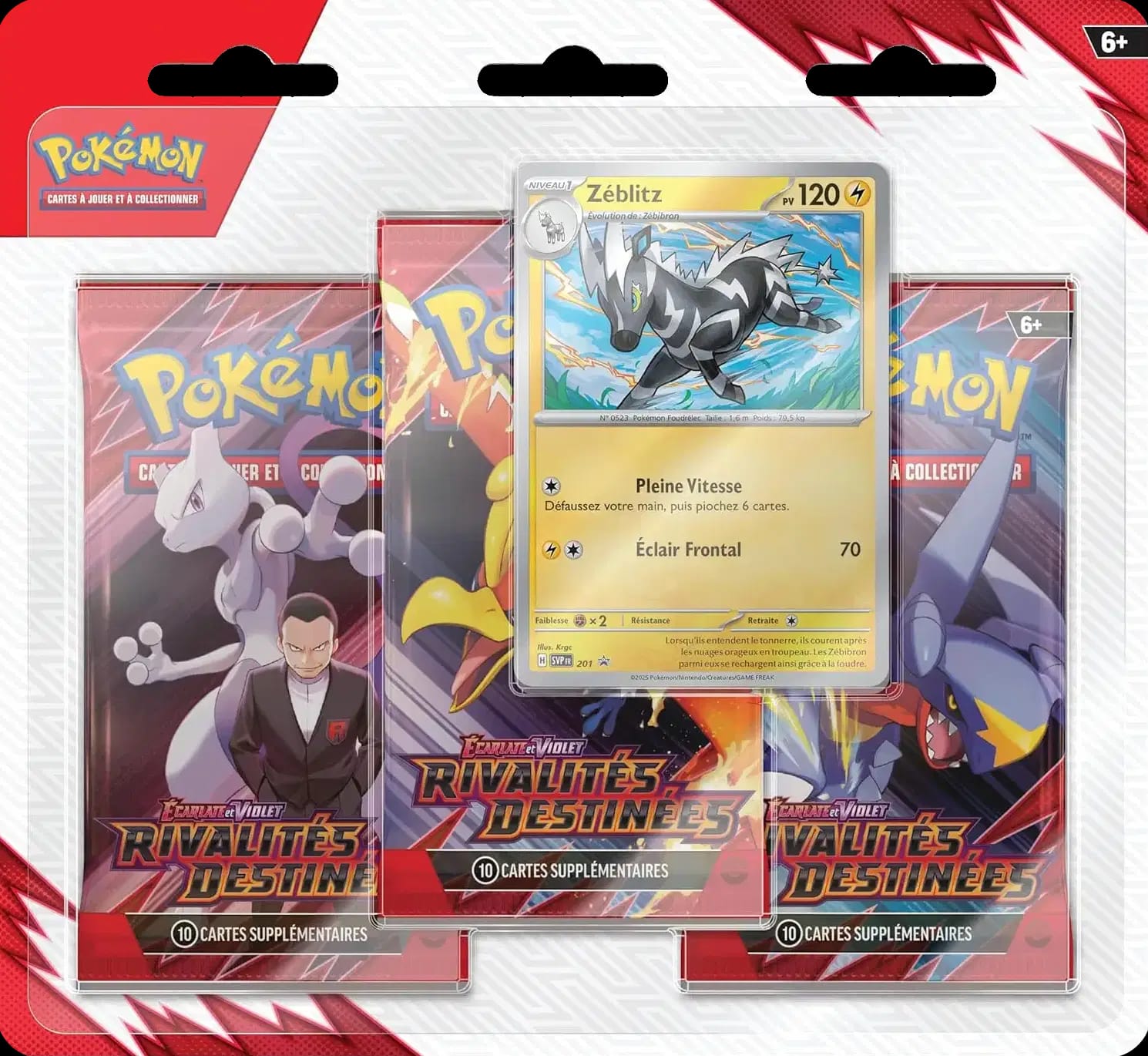 Destined Rivals - Three Pack Blister - Zebstrika