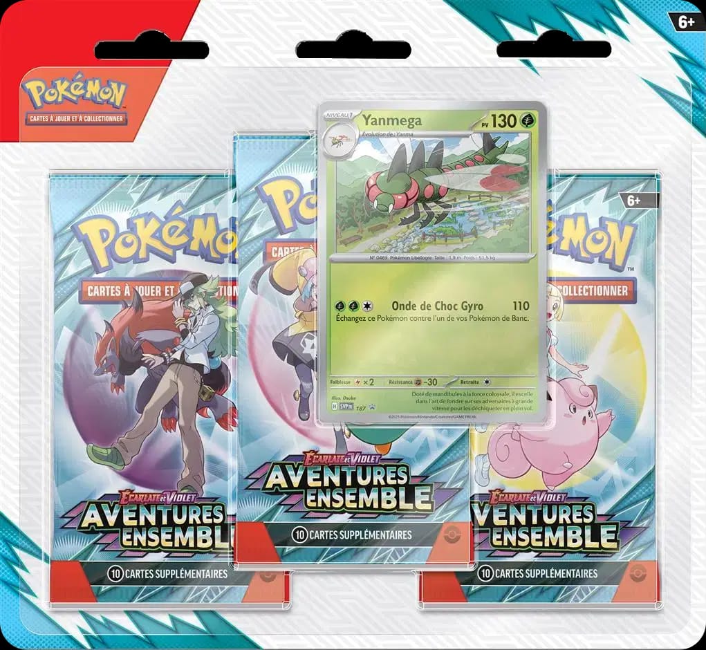 Journey Together - Tripack Blister - Yanmega