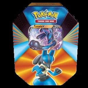 V Forces Tins: Lucario V Tin