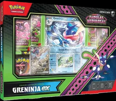 Fabulas Nebulosas Greninja ex Coleção Illustração Especial 🇧🇷